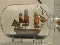 Yinka Shonibare's replica of HMS Victory
