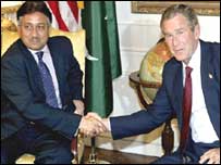 مشرف اور بُش