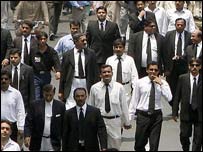 وکلاء کا احتجاج(فائل فوٹو)