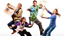 Tim Vine, Katy Wix, Lee Mack and Sally Bretton are Not Going Out