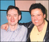 Spencer with Donny Osmond