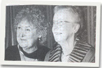 Mrs Claire Newland ac Eluned Evans