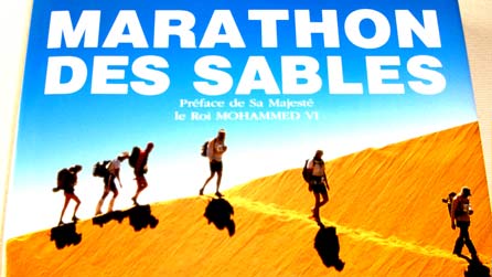 Brochure of the Marathon de Sables