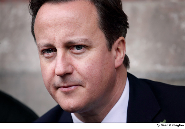 British Prime Minister David Cameron during his visit to Beijing