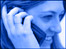 Woman on phone