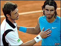 رافائل نادال و خوان کارلوس فررو