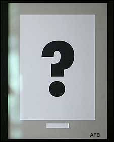 Question mark c/o AFB/Getty Images