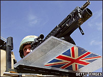 سرباز بريتانيايی در هلمند