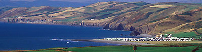 A view of Cardigan Bay