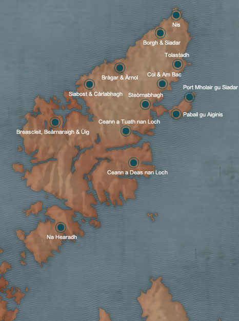 Mapa Leòdhais agus Na Hearadh