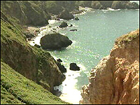 Sark's coastline