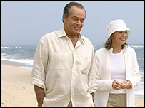 Jack Nicholson e Diane Keaton