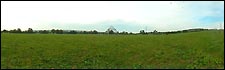 Pyramid Stage before Glastonbury Festival 2003