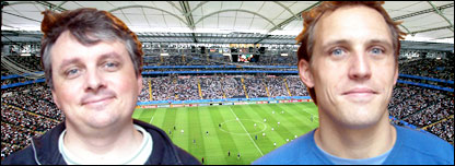 Nick Cavell and Piers Edwards