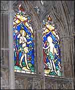 Gloucester Cathedral windows