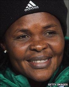 Nigeria's women's world cup team coach Eucharia Uche 