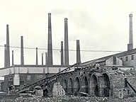 Stewartby, no. 22 Kiln c1960