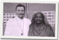 Alice Iago yng nghwmni Ray Gravelle