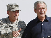 George Bush ve David Petraeus
