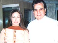 ریما دلیپ کمار کے ساتھ