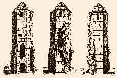 The Pepper Pot lighthouse at St Catherine's Point, Isle of Wight.