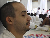 Inside Nemira Mosque