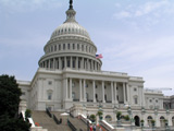 United States Capitol building, headquarters of the US Congress