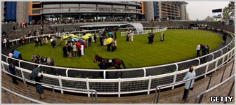The Parade Ring at Ascot