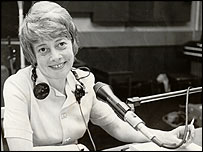 Dinah Maiden reads the news, 1970s