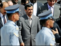 احمدی نژاد راولپنڈی میں