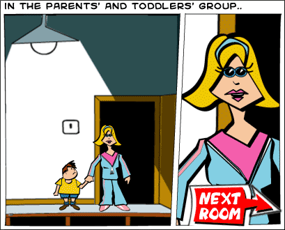 Mothers and toddlers group.