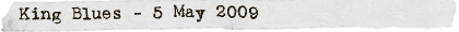 King Blues - 5 May 2009