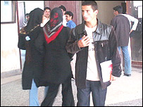 دانشجويان در دانشگاه بلخ