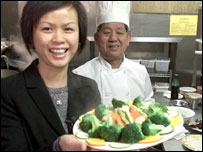 Mr Liu & Vivienne Yau at the White Horse