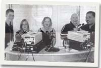 Cyflwynwyr lleol Radio Bro Blaenau