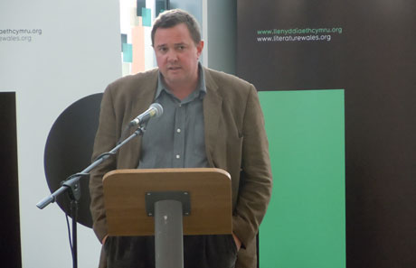 Jon Gower announced the English language shortlisted authors
