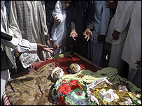 دو کودک که گفته می شود در حمله به هودخیل کابل کشته شده اند