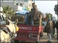 فلسطینیان در گذرگاه رفح-آرشیو