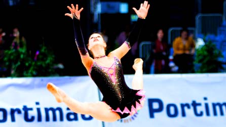 Frankie Jones Copyright: Welsh Gymnastics.org