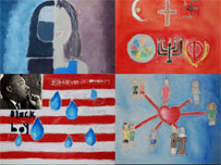 Art work by Tower Hamlets girls