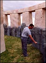 Foam Henge courtesy of Mike Pitts