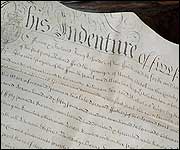 An indenture