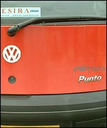 My honorary VW Punto