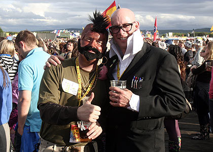 All of the action from Scotland