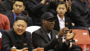 罗德曼和金正恩