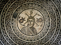 The Hinton St Mary Mosaic, 4th century AD, Dorset, England