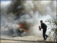 اسرائیلی حملے سے ہونی والی تباہی