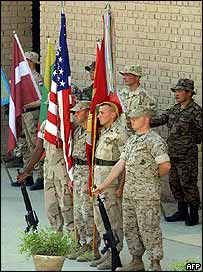 Soldados poloneses no Iraque