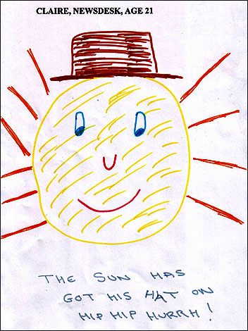 Claire's work of art!