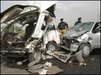 कराची में पहले हुआ विस्फोट